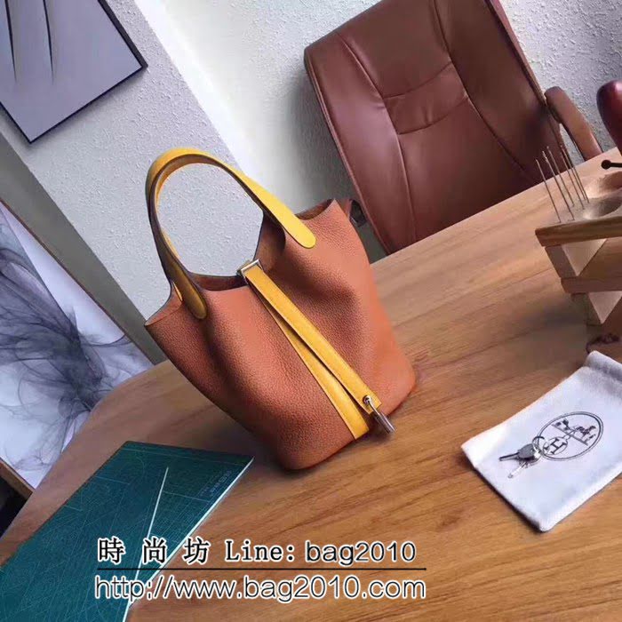 愛馬仕Hermes picotin 菜籃子包 休閒手提包 0AM1036